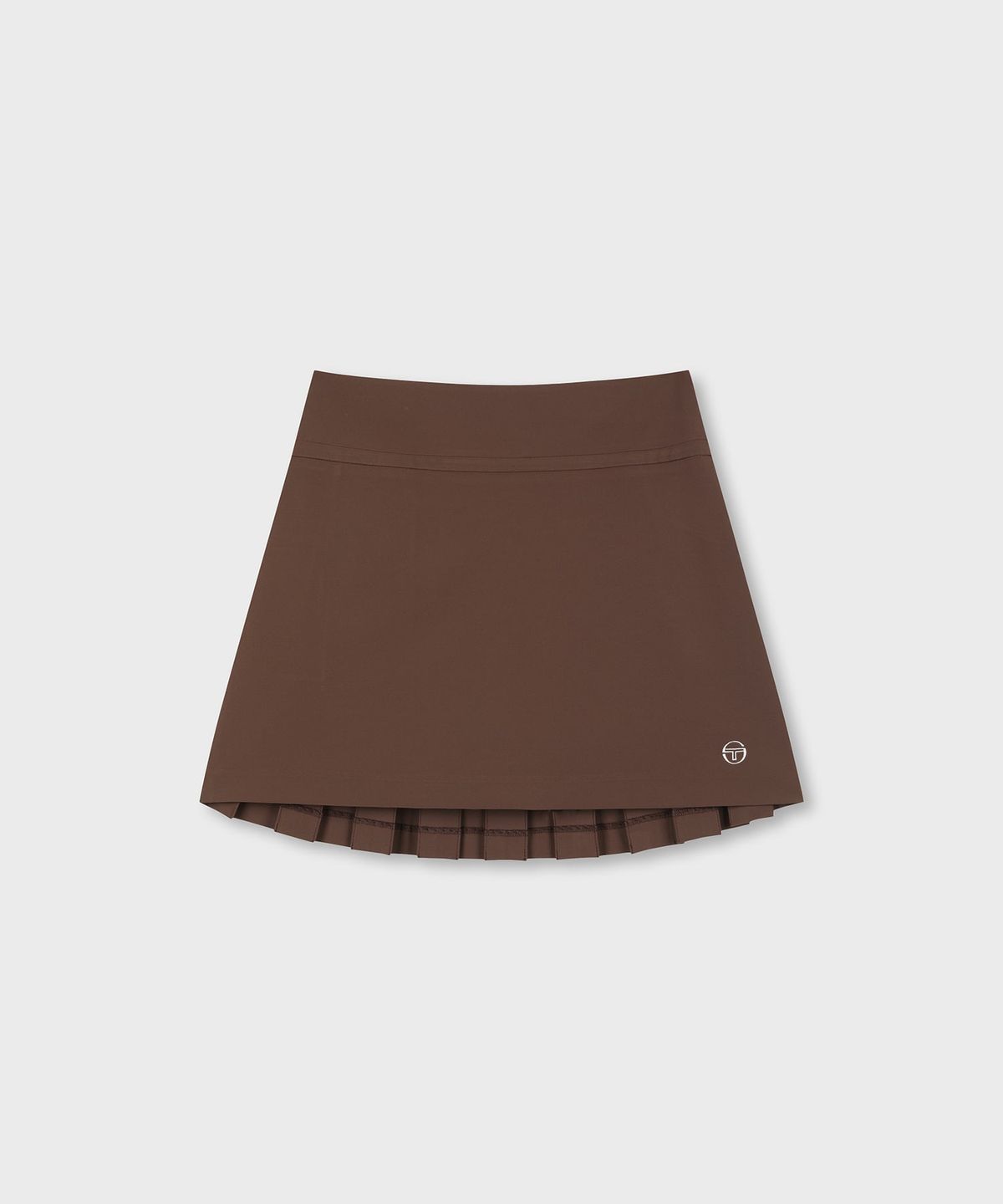 세르지오 타키니(SERGIO TACCHINI) W 타키니 플라잉 백플리츠 스커트 (D.Brown)