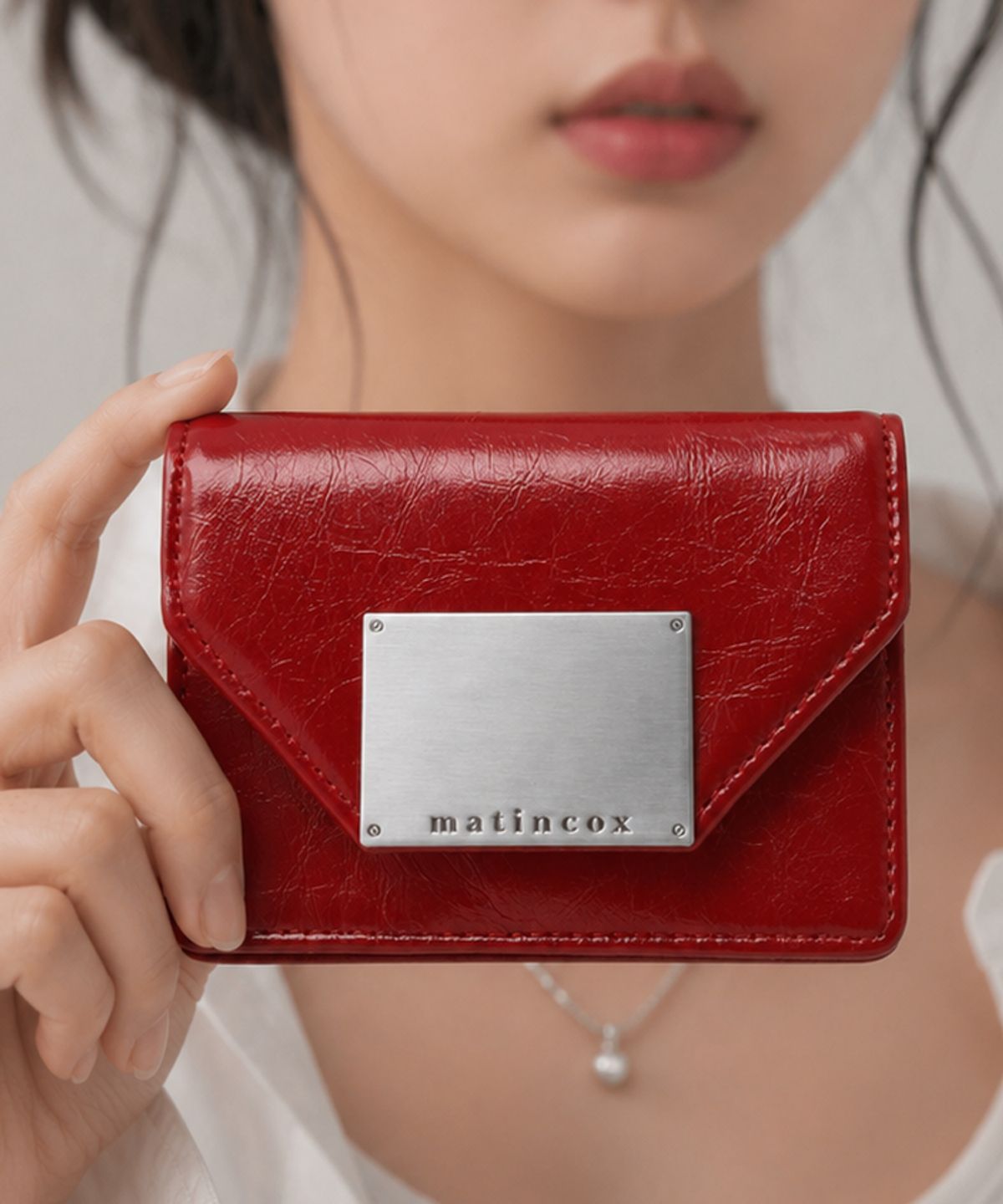 마틴콕스(MATINCOX) Post Card Wallet - Red