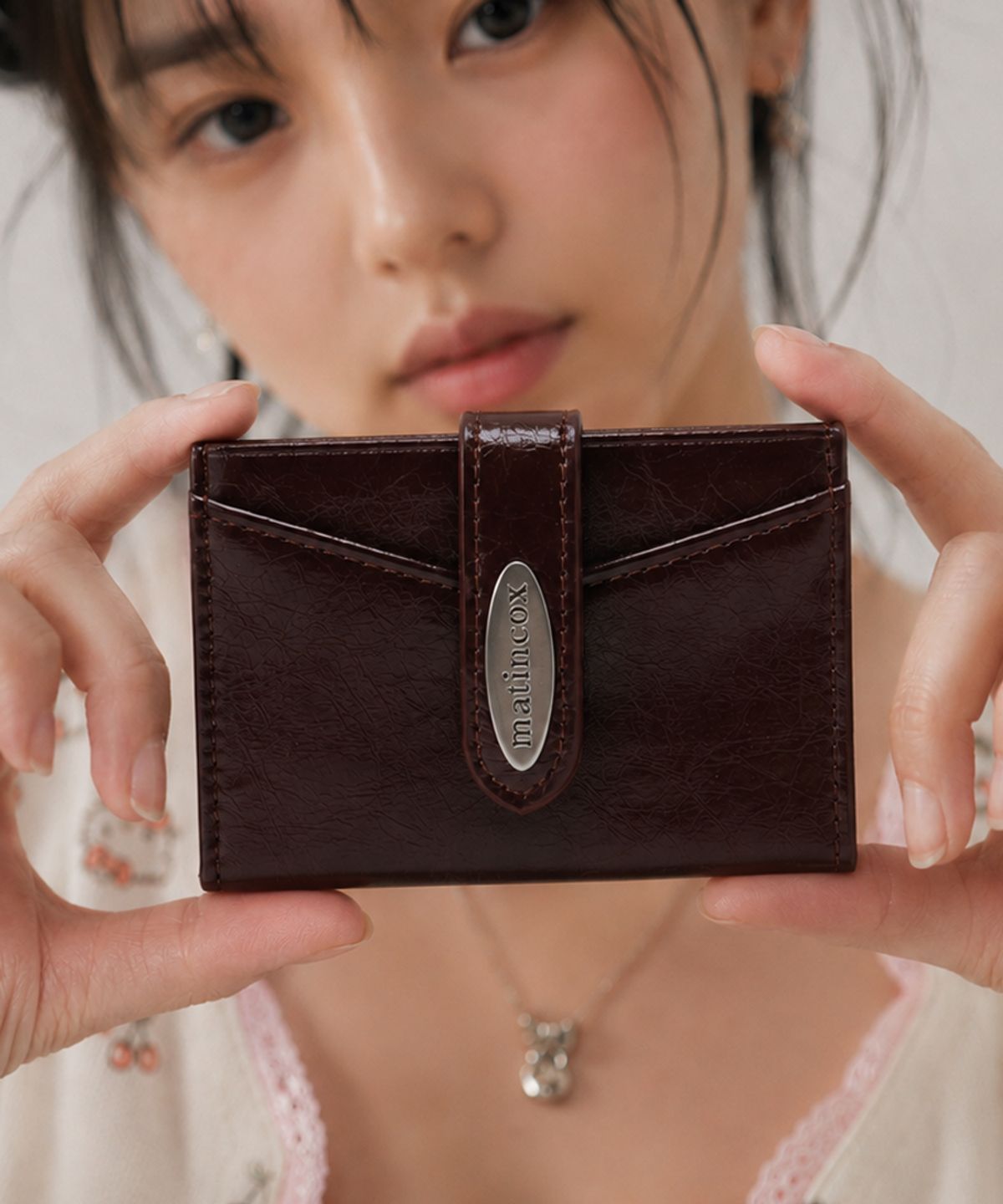 마틴콕스(MATINCOX) Velafold Card Wallet - Chcolate