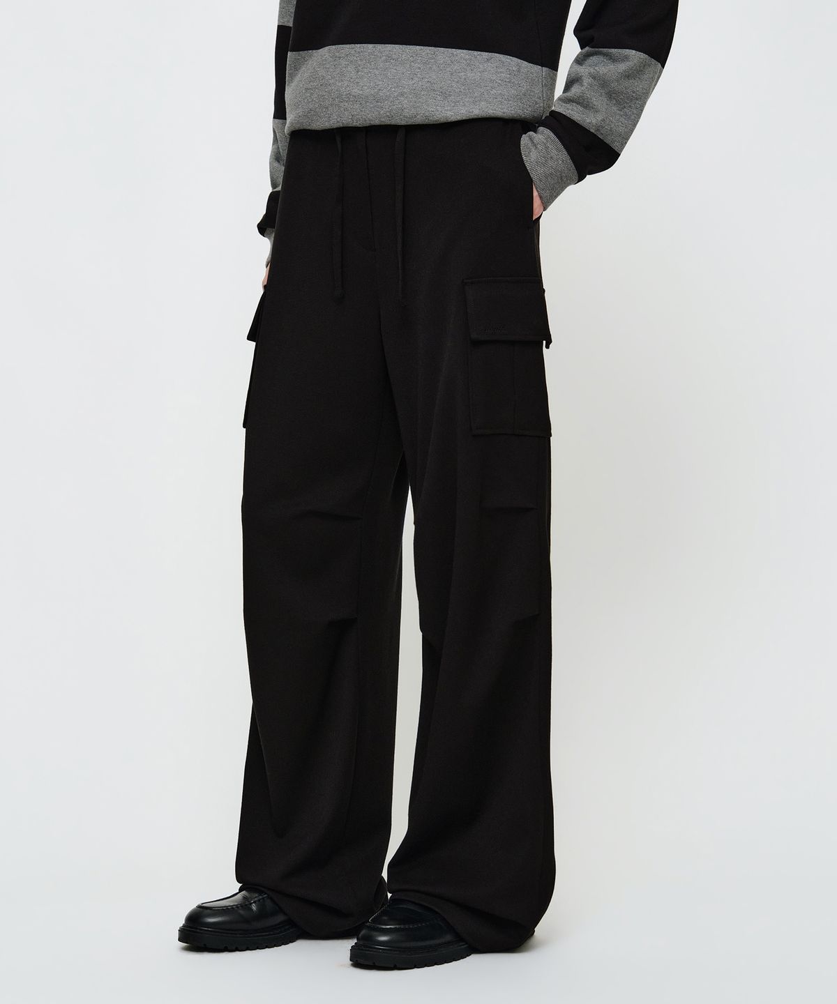 마리떼 프랑소와 저버(MARITHÉ + FRANҪOIS GIRBAUD) W PARACHUTE CARGO PANTS black