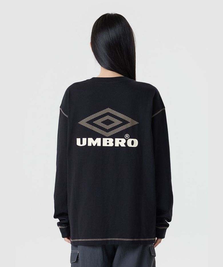 크리스피 타슬란 긴팔티 블랙 UR321CRL91