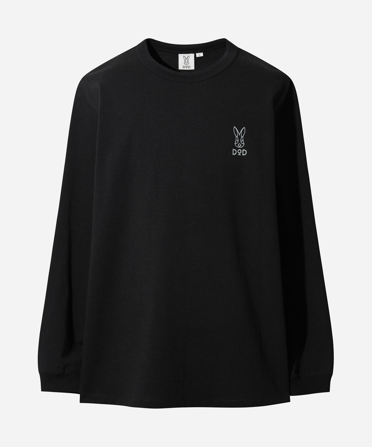 디오디(DOD) 래빗 긴팔티셔츠(BLACK)