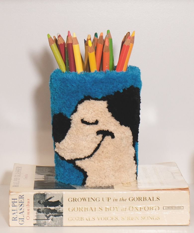 [Box packaging]HAPPY PEN STAND -BLUE