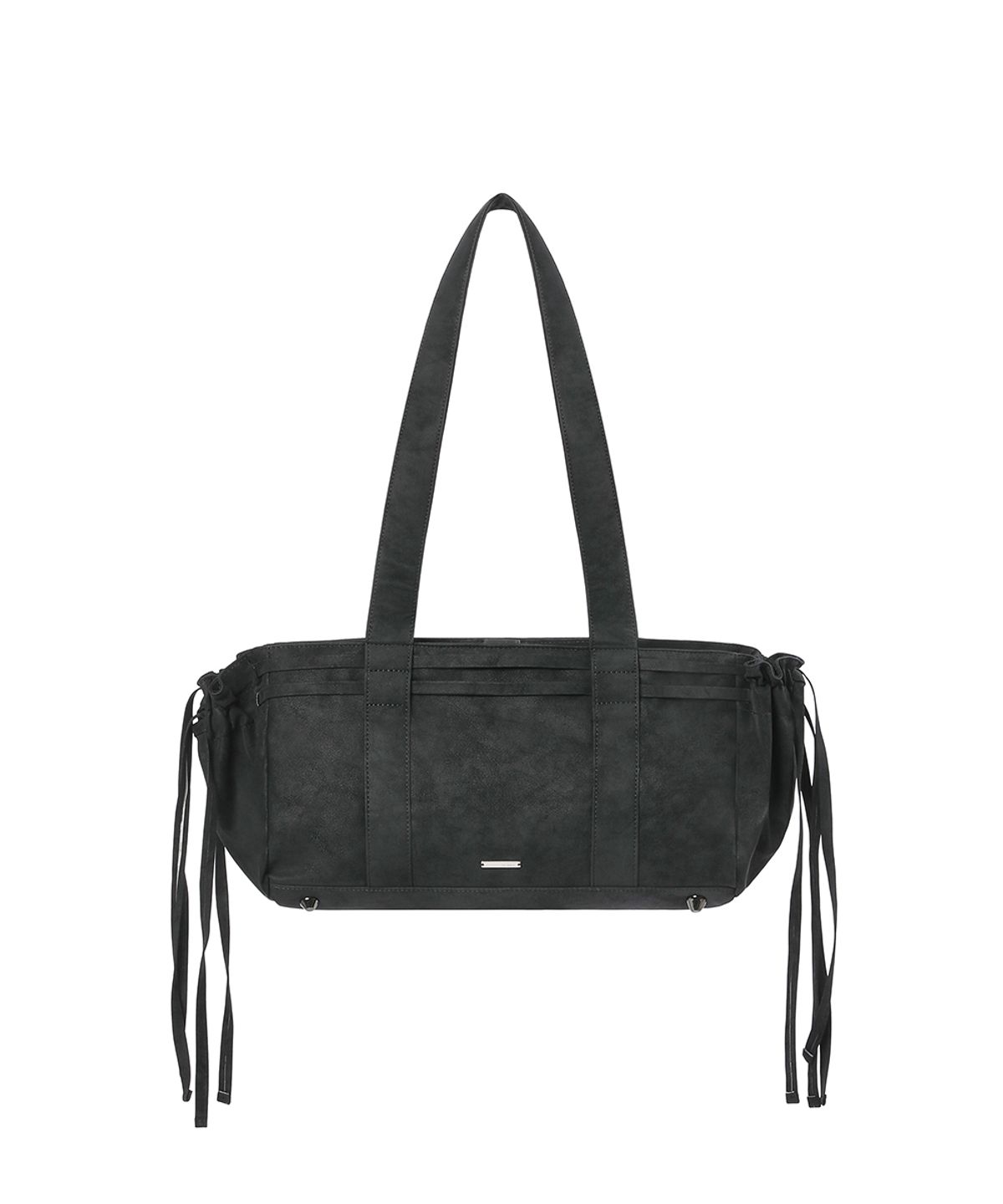 미세키서울(MISEKI SEOUL) [미세키서울X기호] String square shoulder bag BLACK