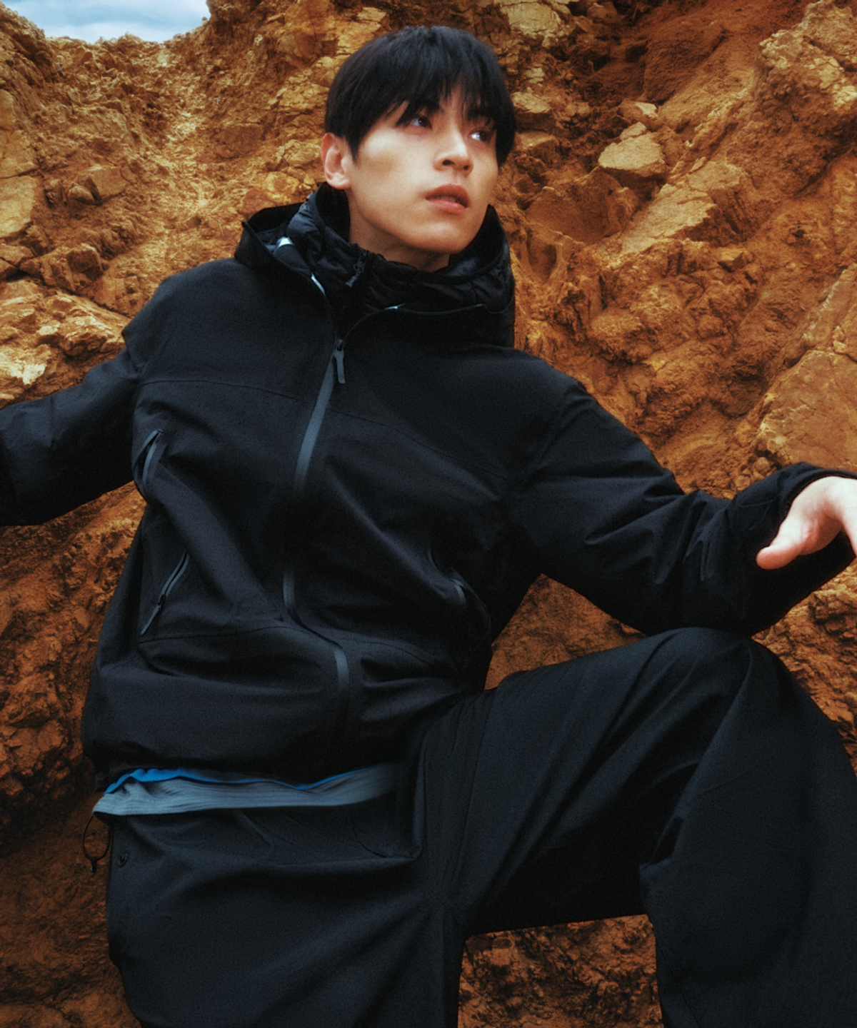 스파오(SPAO) [3-LAYER] 테크니컬 윈드브레이커_SPJJG49C70