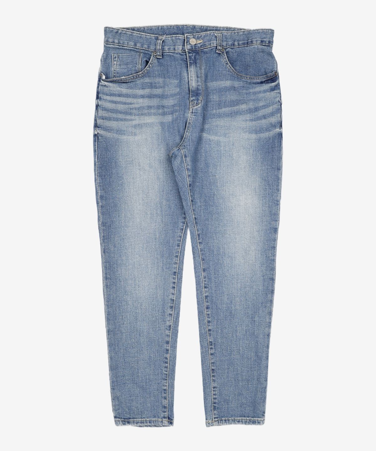 하프크라이즈 레이아웃(HALBKREIS LAYOUT) 청/데님 팬츠 L