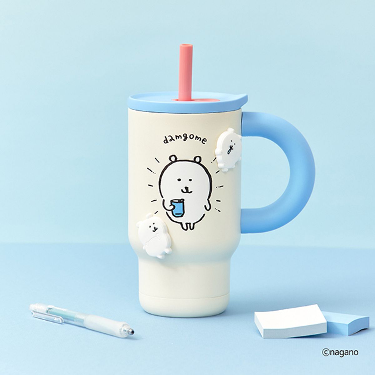 캐샵(KESHOP) 담곰이 마그넷 데코 텀블러