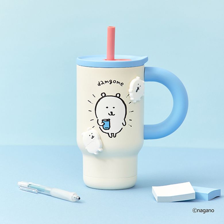 담곰이 마그넷 데코 텀블러