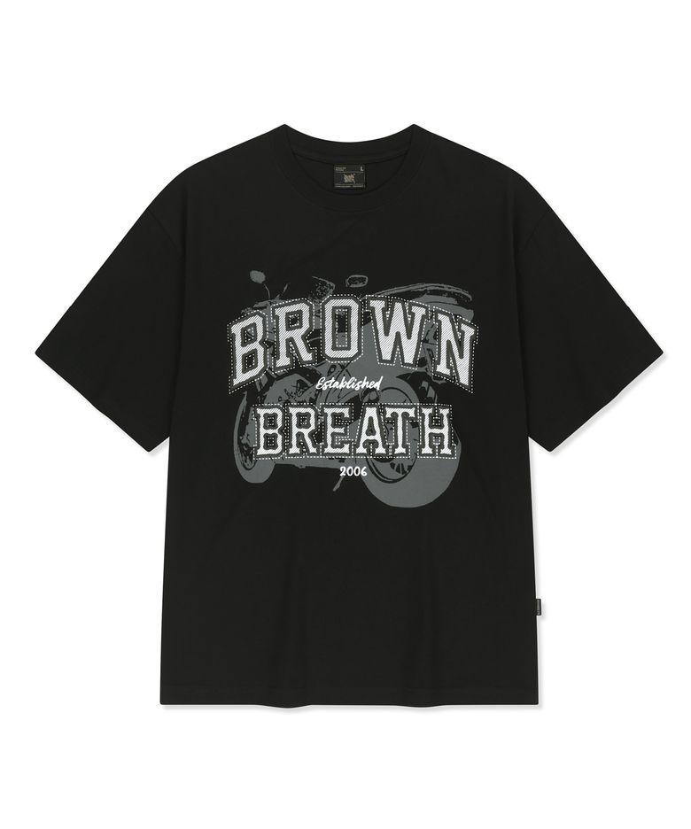 MOTO ARCH TEE - BLACK