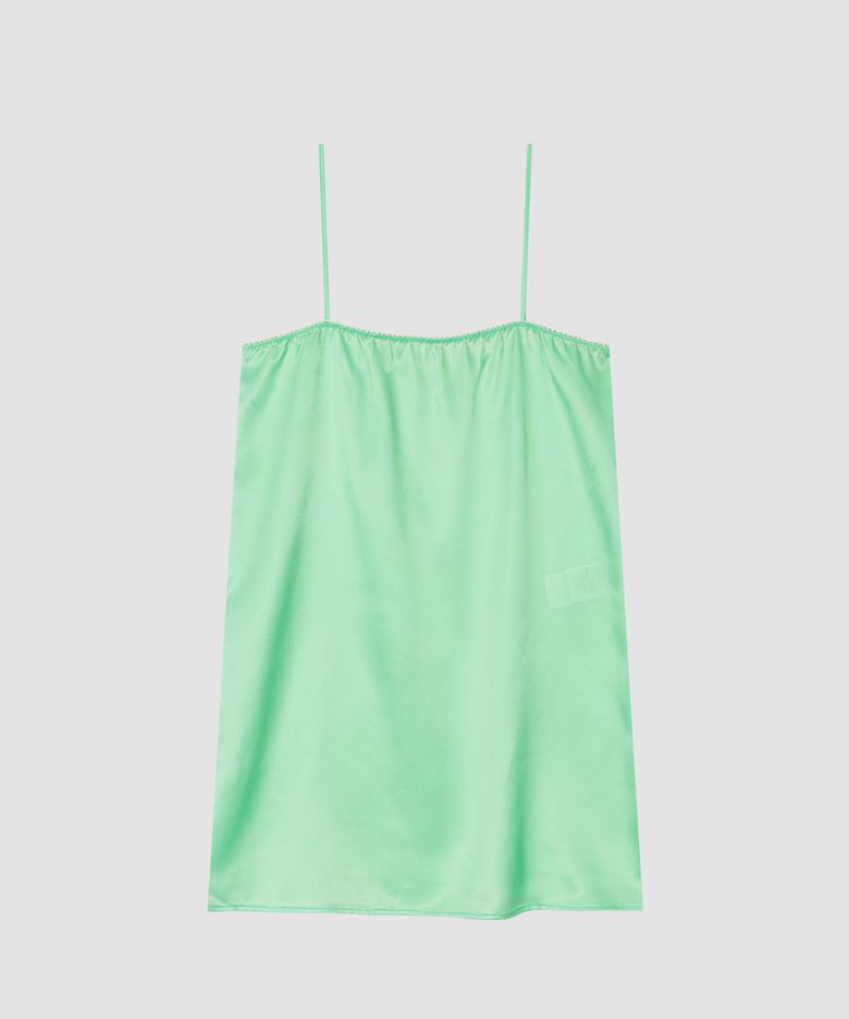 SATIN LACE OPS_MINT
