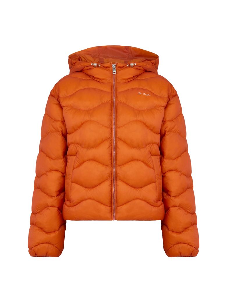 TO 에센셜 웨이브 경량 패딩 자켓 L_Burnt Orange