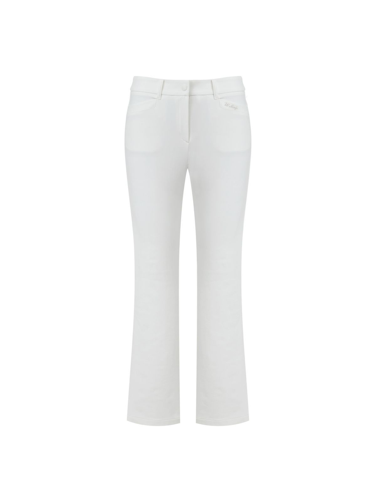 와이드앵글(WIDEANGLE) TO 에센셜 가을 부츠컷 팬츠 L_Off White