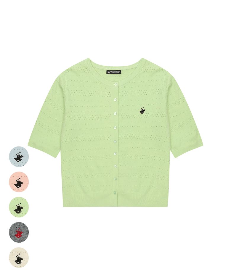 여성 썸머 소프트 펀칭 라인 가디건 8Color TK103