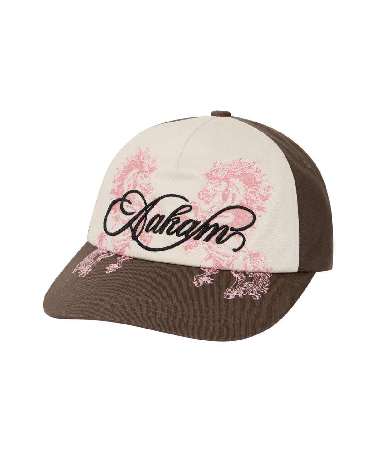 아캄(AAKAM) Tribal Twin Horse Cap (Brown)
