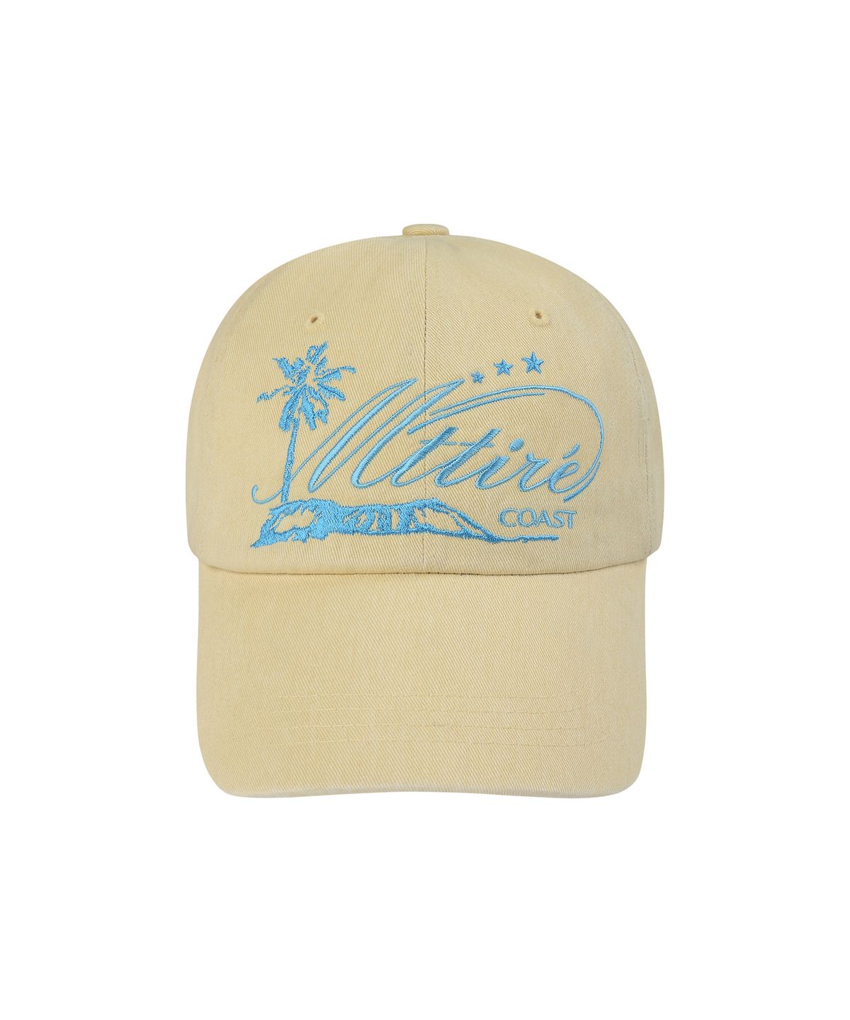 마티레(MTTIRÉ) COAST WASHED CAP / LIGHT YELLOW