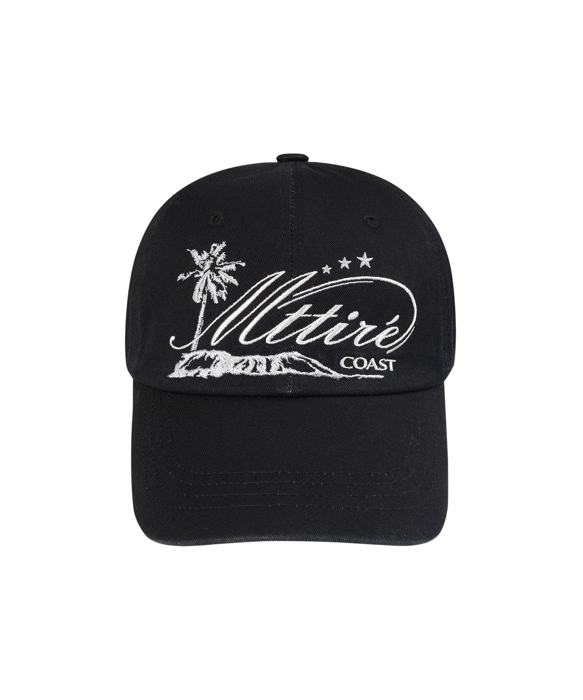 마티레(MTTIRÉ) COAST WASHED CAP / BLACK
