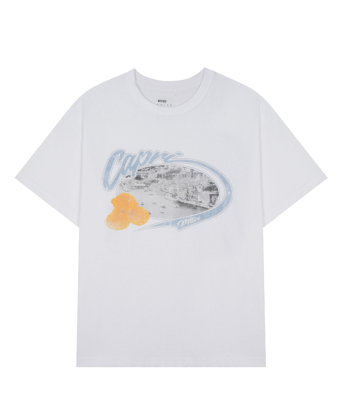 마티레(MTTIRÉ) CAPRI COAST T-SHIRT / WHITE