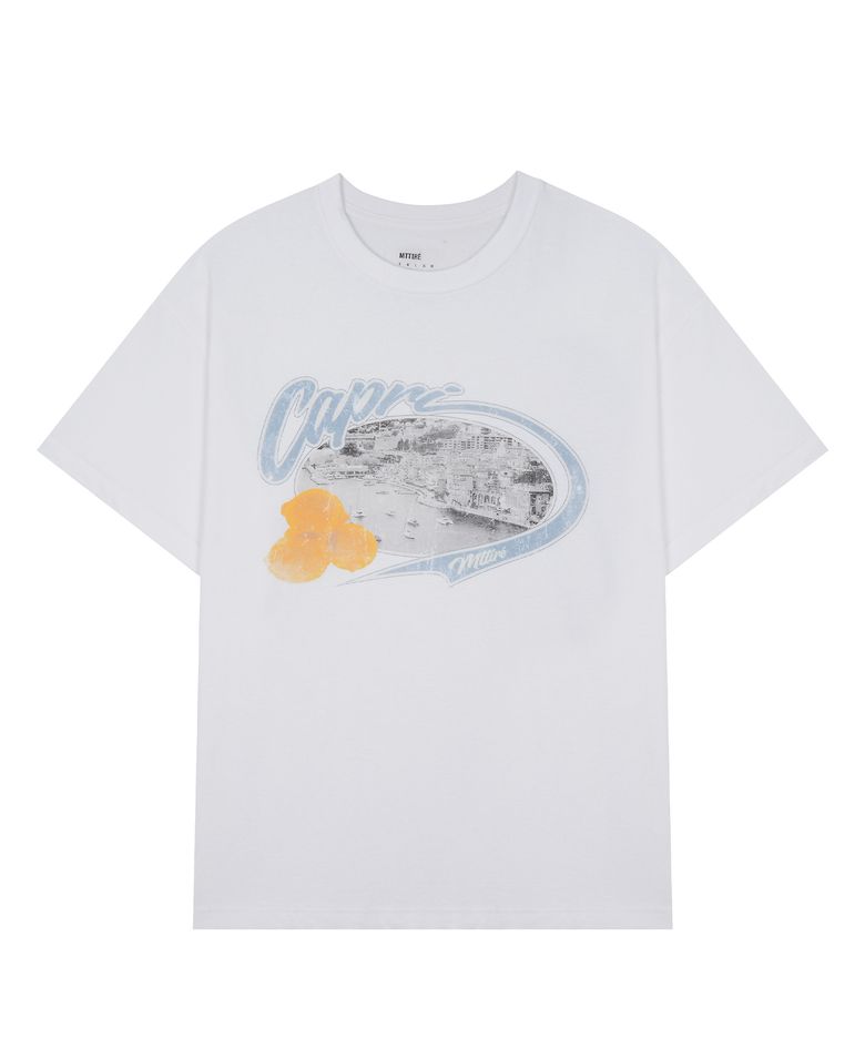 CAPRI COAST T-SHIRT / WHITE