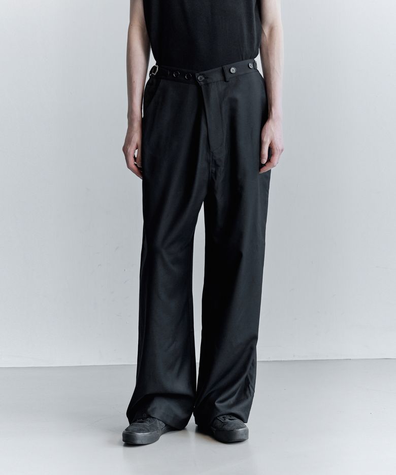 WRAP SLACKS_BLACK