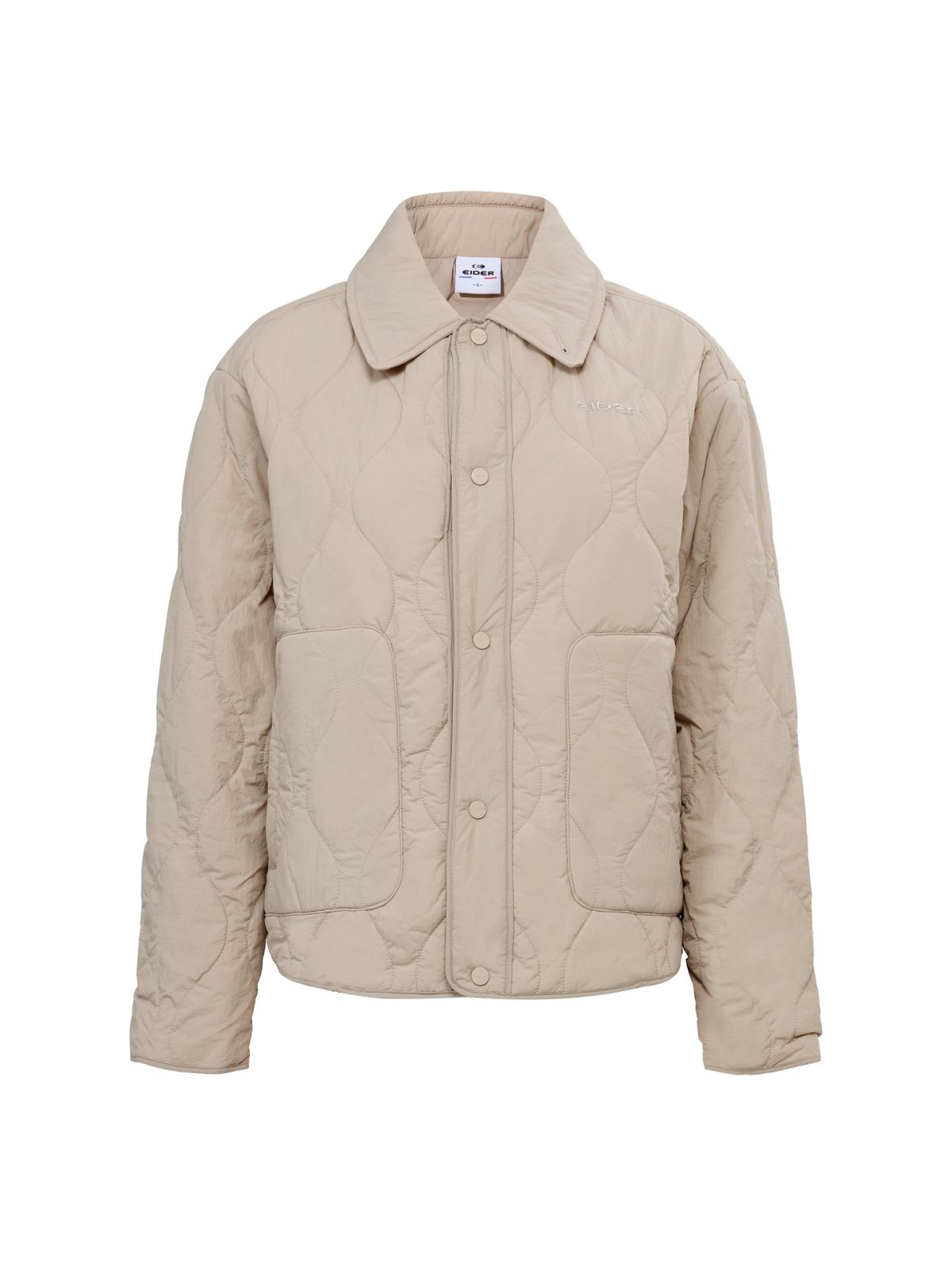 아이더(EIDER) POP 여성 셔켓 패딩 자켓_MID BEIGE