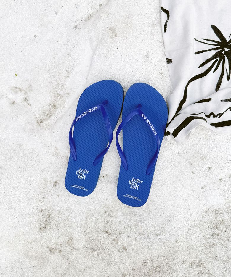 SUMMER FLIP FLOPS - BLUE