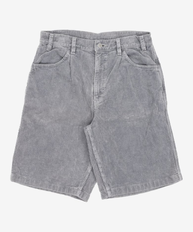 Overdyed Corduroy Short Grey M