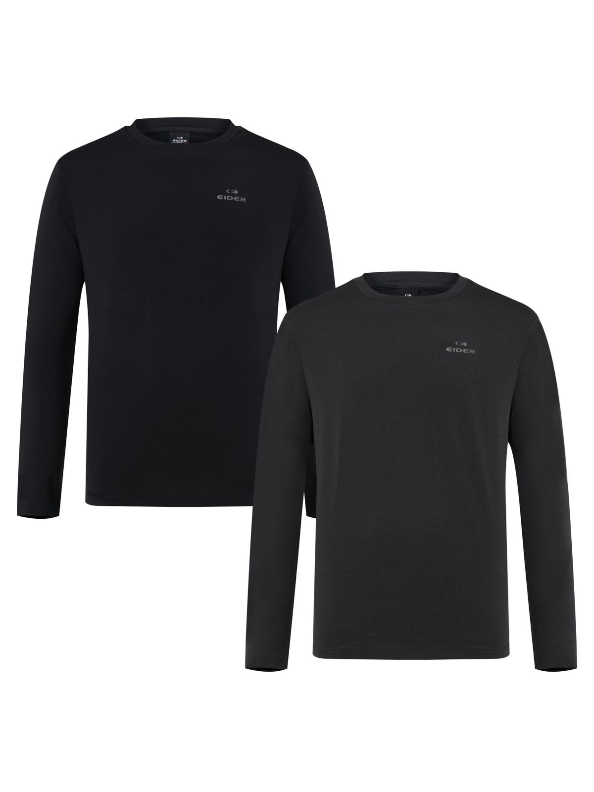 아이더(EIDER) POP 남성 2PACK 라운드 티셔츠_Black
