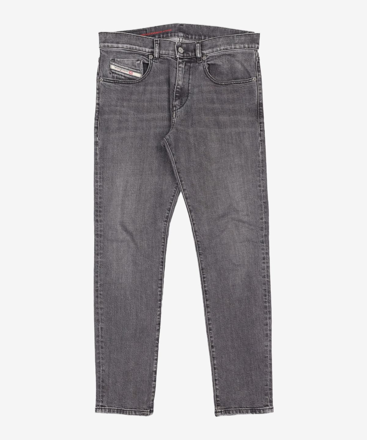 디젤(DIESEL) 남성 2019 D 스트럭 데님 팬츠 - 다크 그레이  / A0356209E9402SS23 30