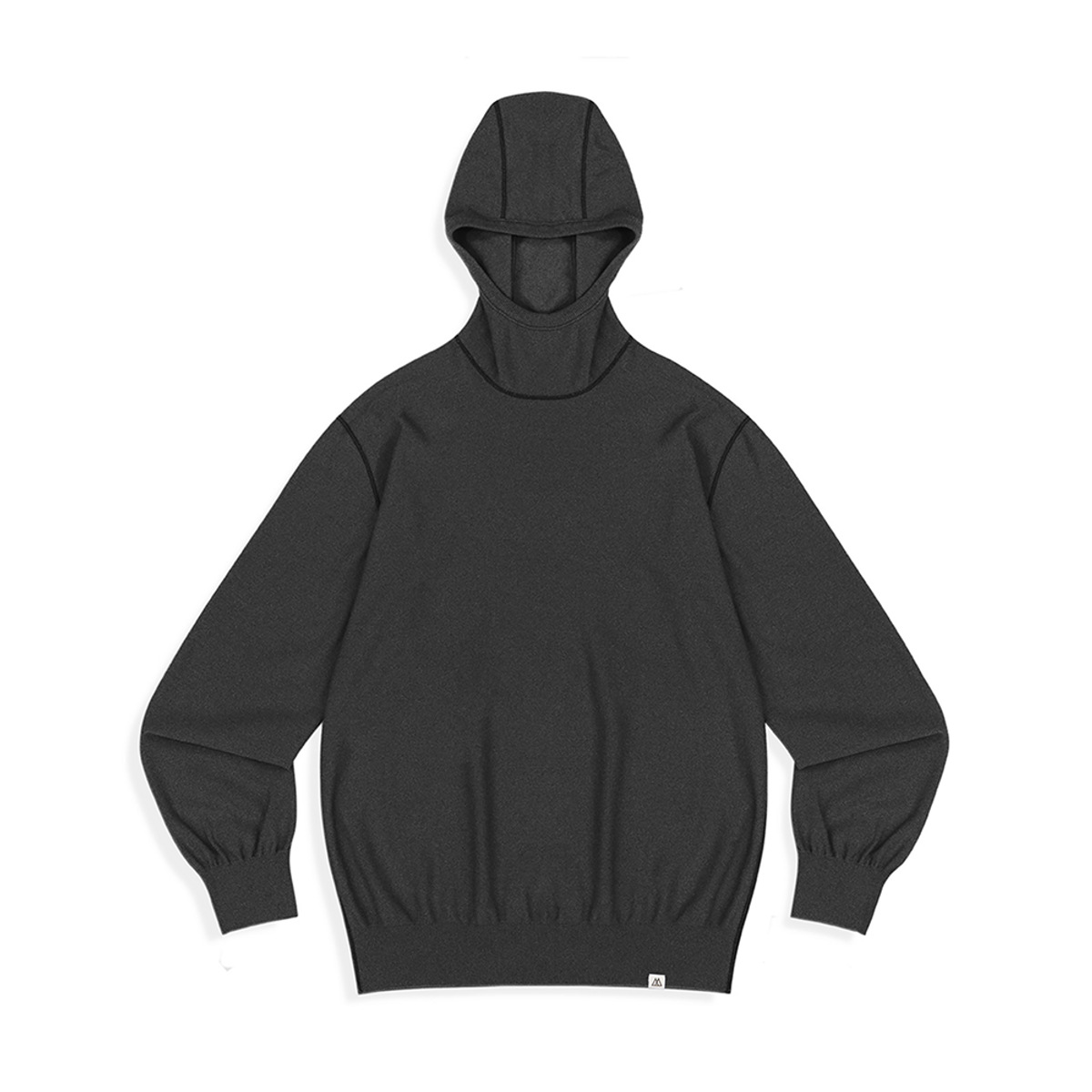 릿지 마운틴 기어(RIDGE MOUNTAIN GEAR) 메리노 플렉스 후디 스웨터 스모크 블랙 여성