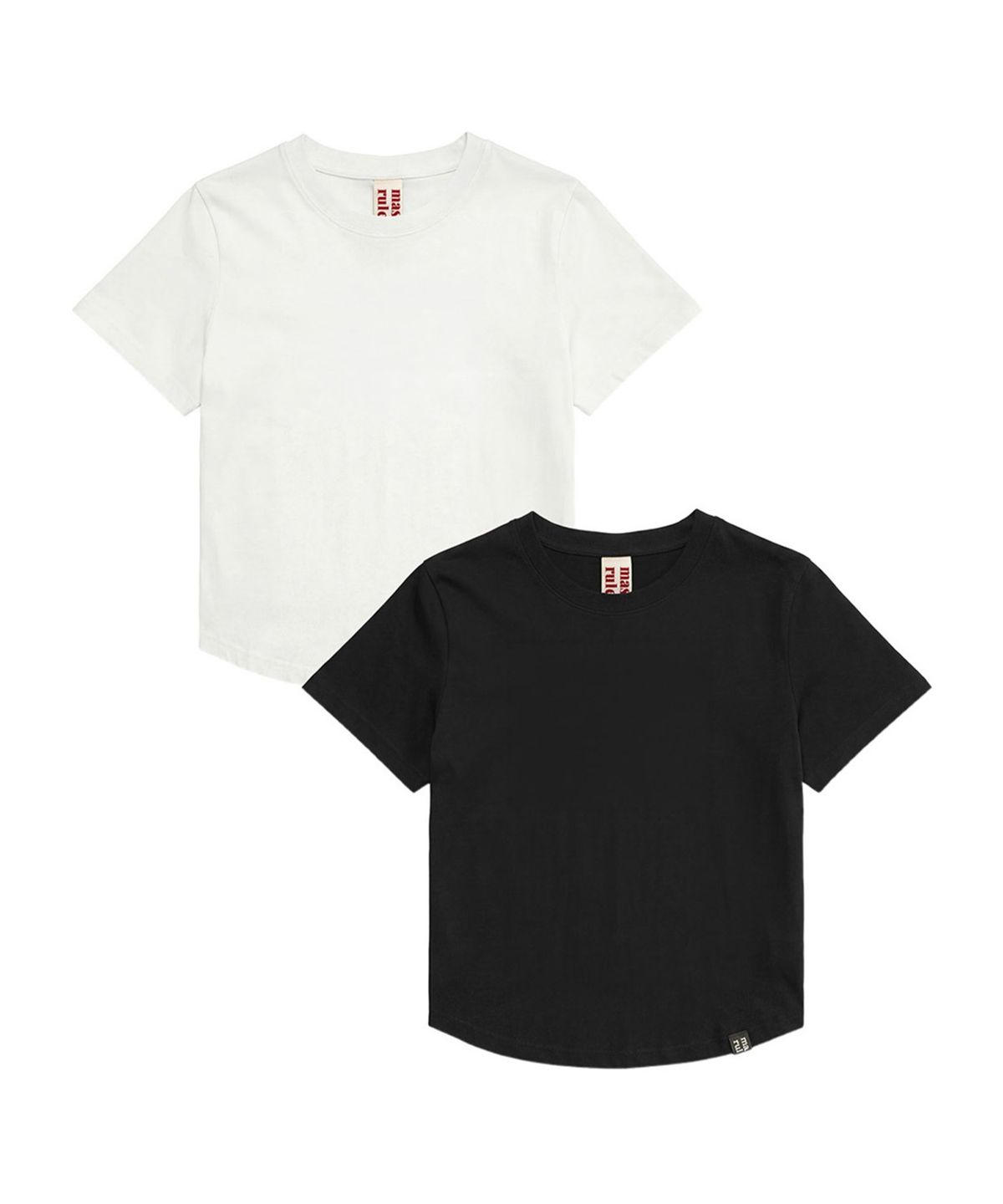 마스마룰즈 어패럴(MASMARULEZ APPAREL) MSMRZ Basic Crop T-shirt_2Colors
