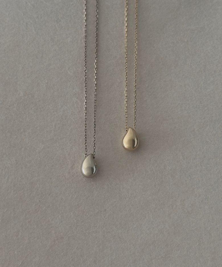 14k Droplet necklace
