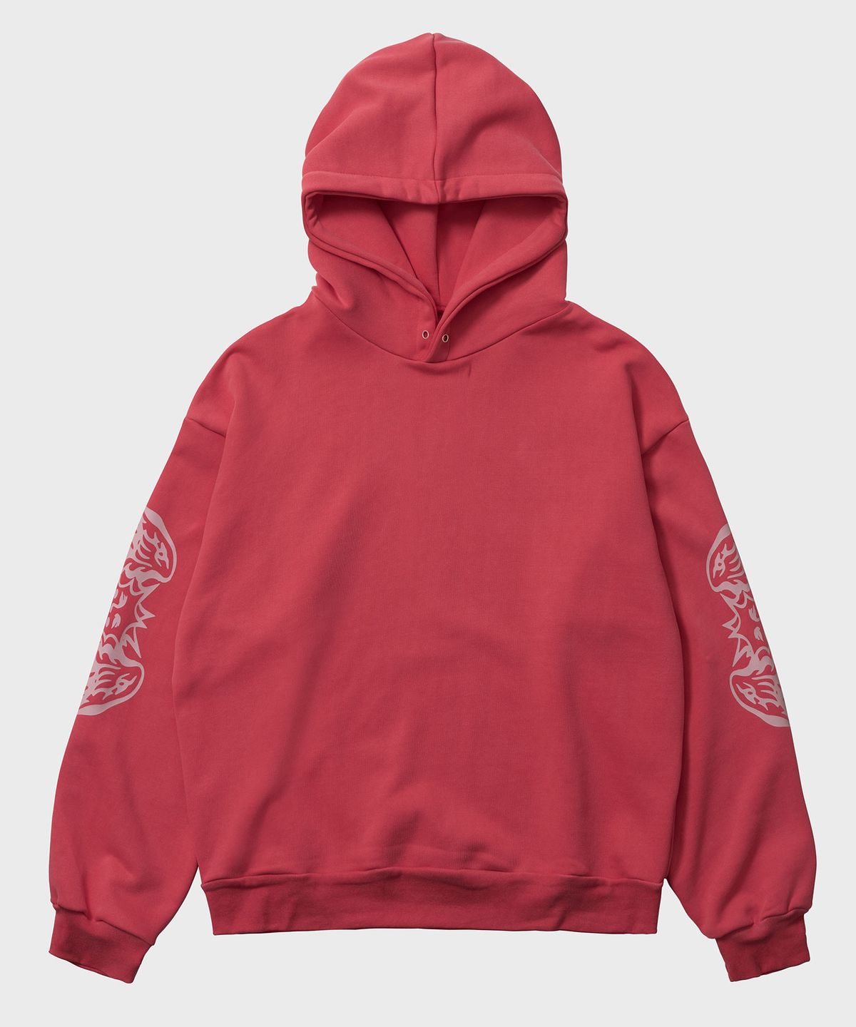 미카엘1991(MICHAEL1991) JAY P.G HOODIE - HOT CORAL