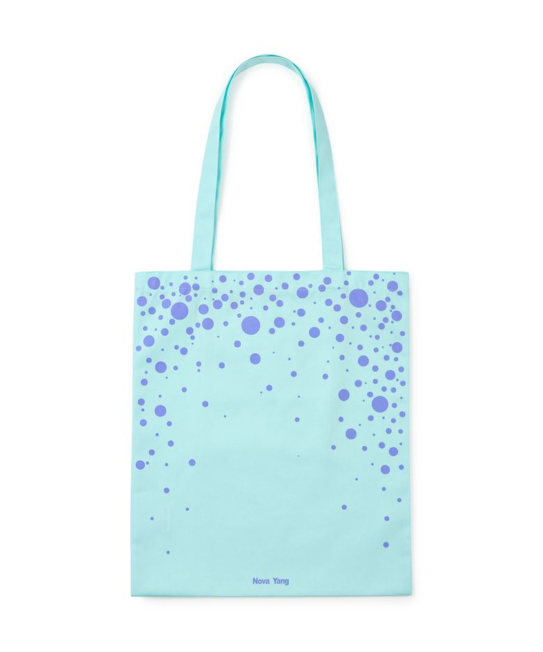 SWELL SHOULDER ECO BAG (AQUA MINT)
