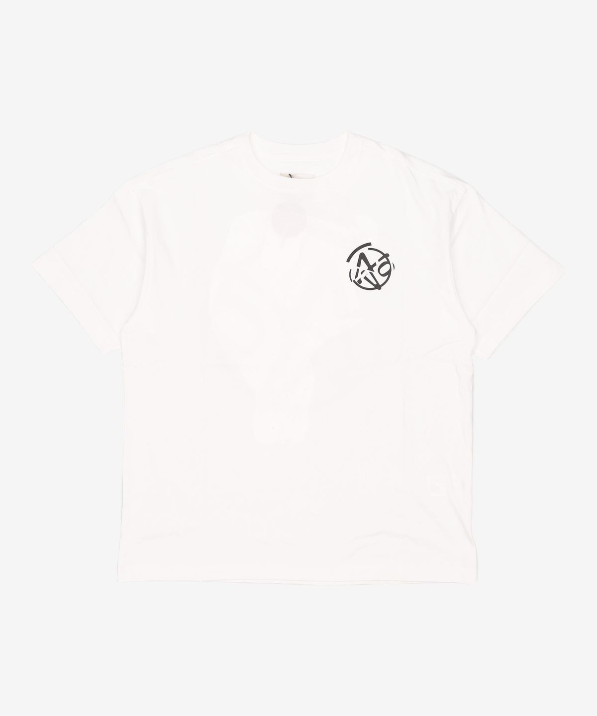 애드오프(ADDOFF) SLASH LOGO T-SHIRT WHITE M
