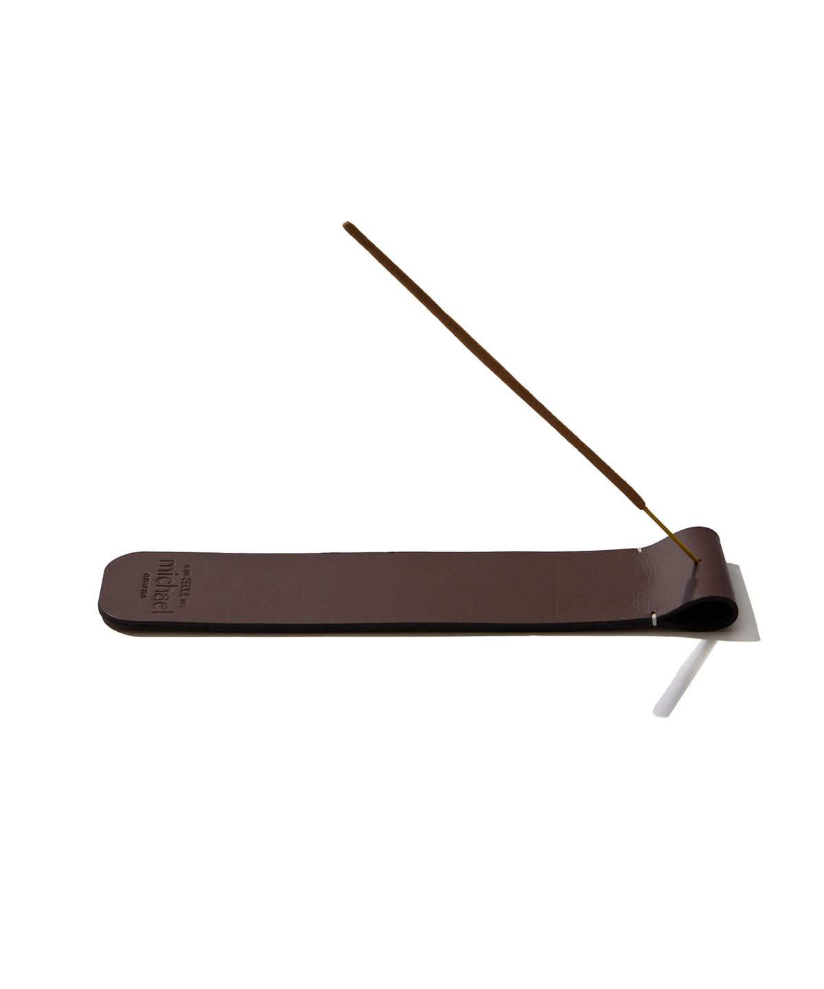 미카엘1991(MICHAEL1991) 레더 인센스 홀더, Dark Brown