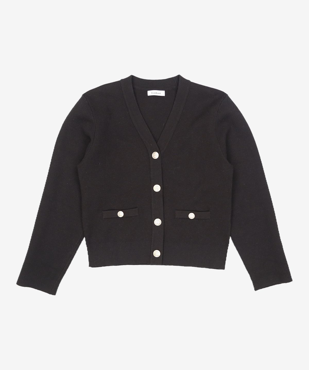 룩캐스트(LOOKAST) 블랙 카시나 가디건 / BLACK CASINA CARDIGAN ONE