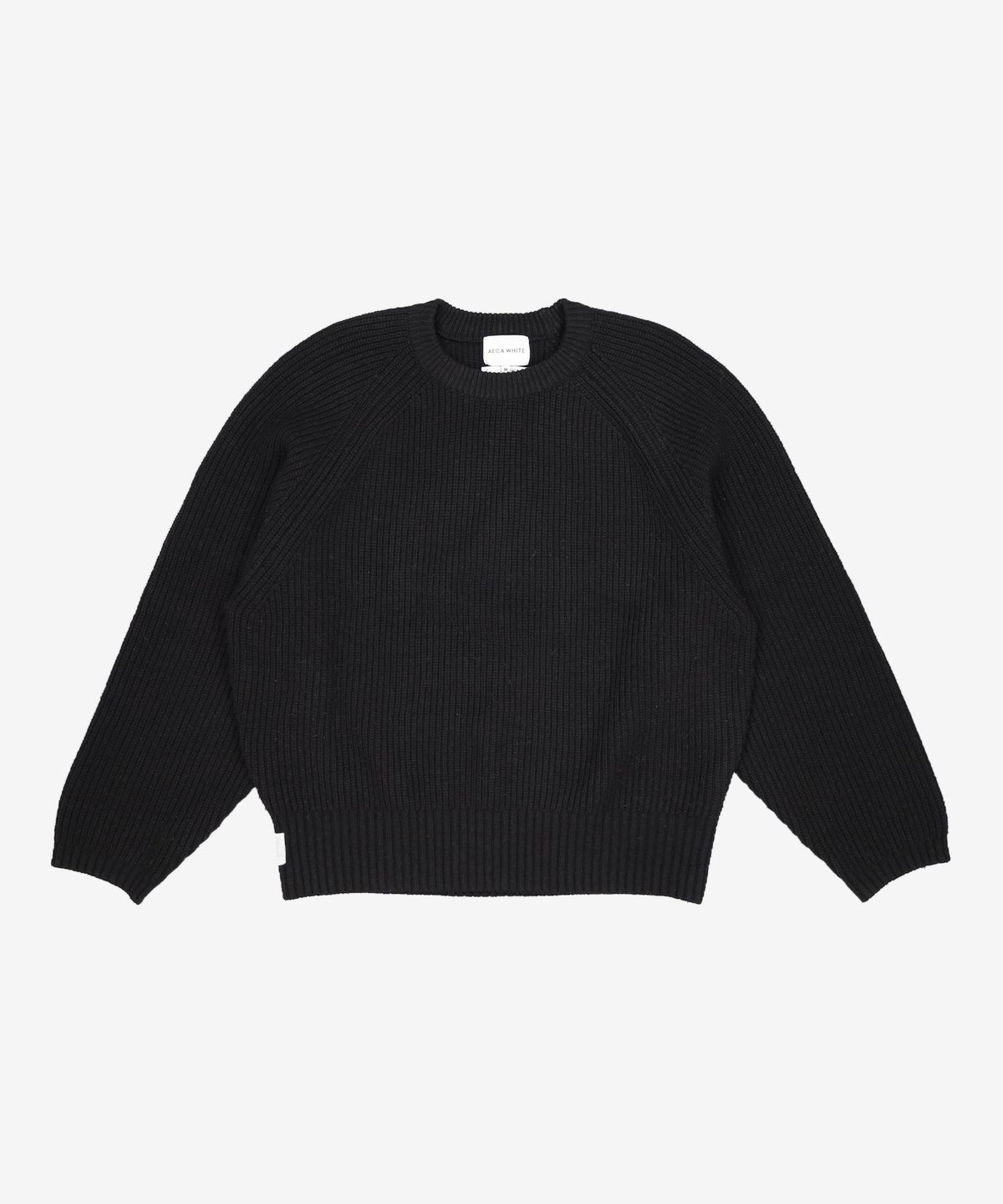 에이카화이트(AECA) OVERSIZE WOOL KNIT-IVORY M