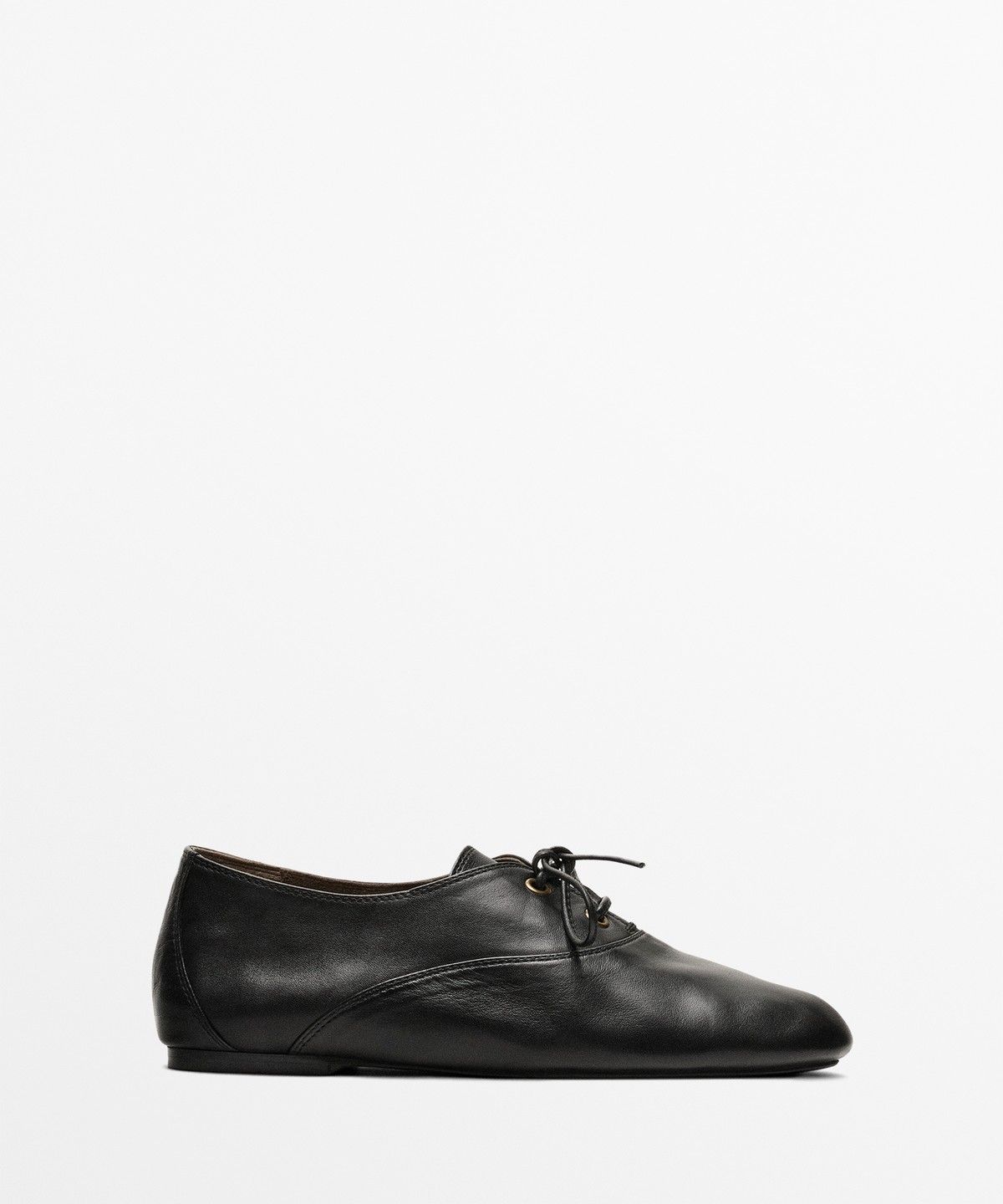 마시모두띠(MASSIMO DUTTI) 소프트 레더 레이스업 슈즈