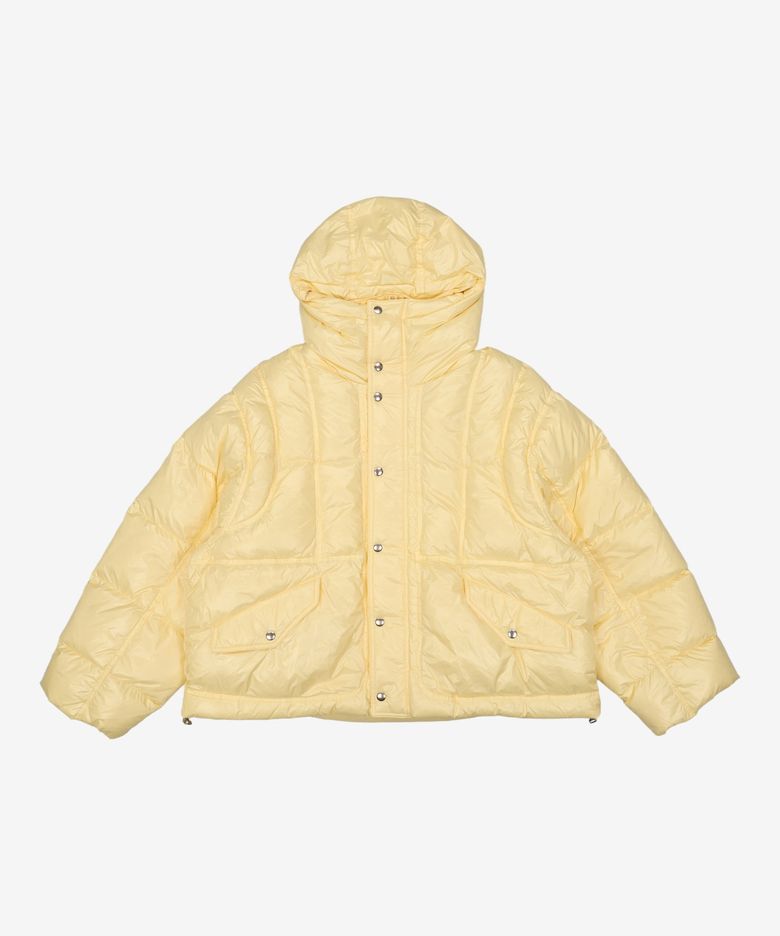 GLOSSY DUCK DOWN LIFE JUMPER-BUTTER L