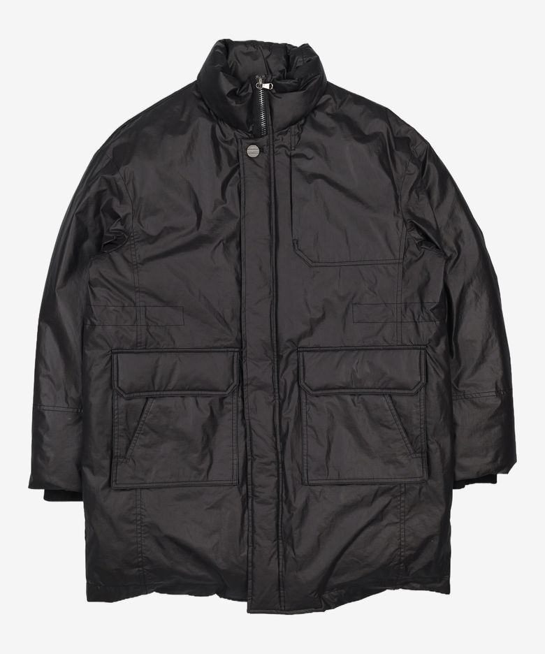 Middle Weight Coated Down - METAL BLACK S