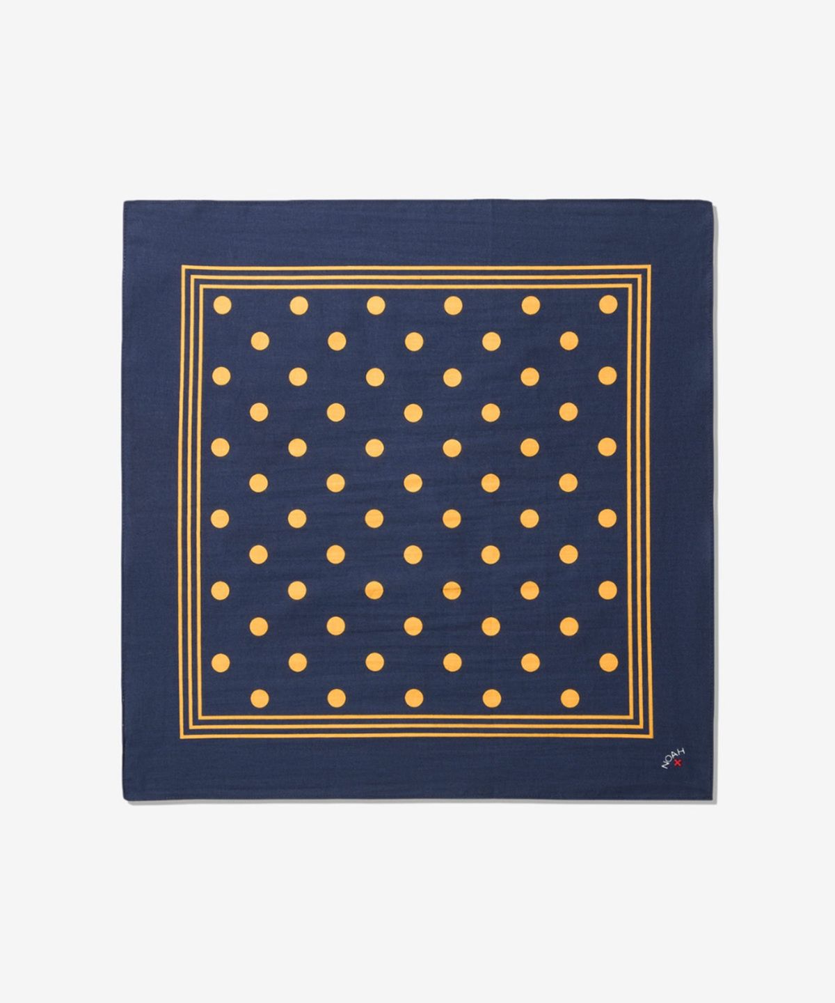 노아(NOAH) (U) 폴카 도트 반다나 네이비 POLKA DOT BANDANA NAVY / GOLD