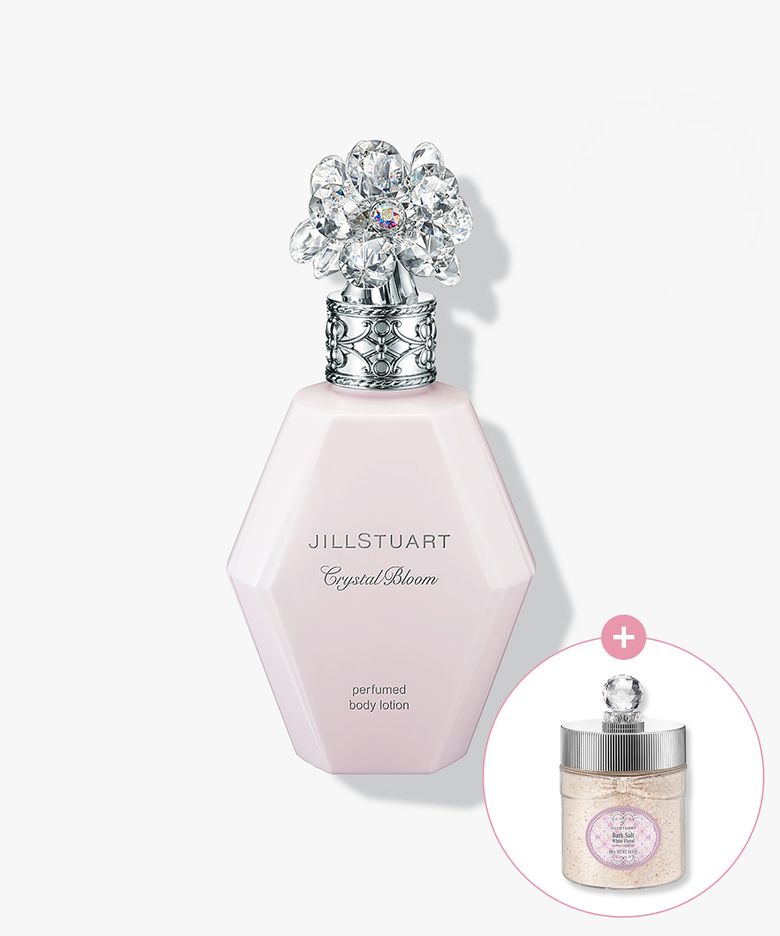 크리스탈 블룸 퍼퓸드 바디로션 200ml(+화이트 플로럴 배스 솔트)