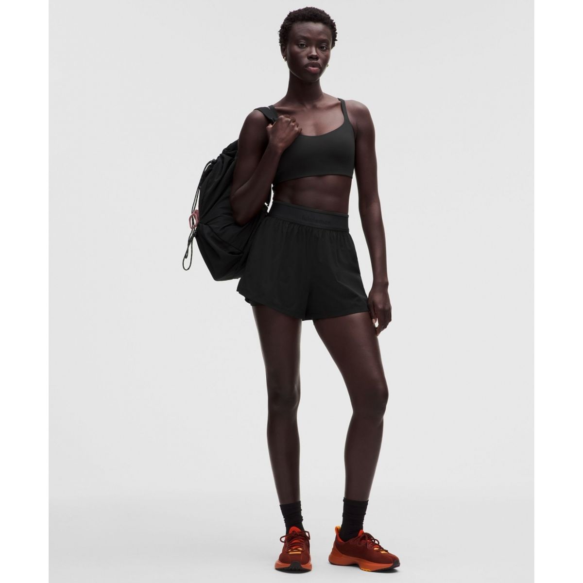 룰루레몬(LULULEMON) 라이선스 투 트레인 슈퍼 하이라이즈 라인드 쇼츠 3.5inch  BLK