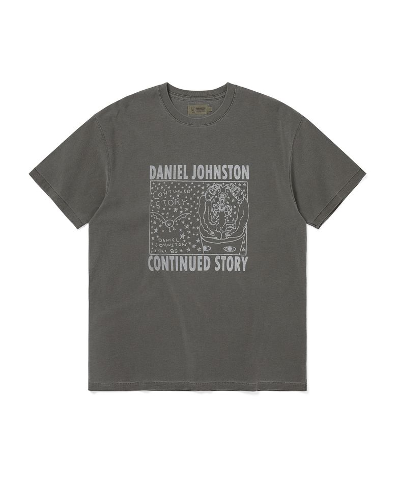 TNT Daniel Johnston Continued Story Tee Charcoal