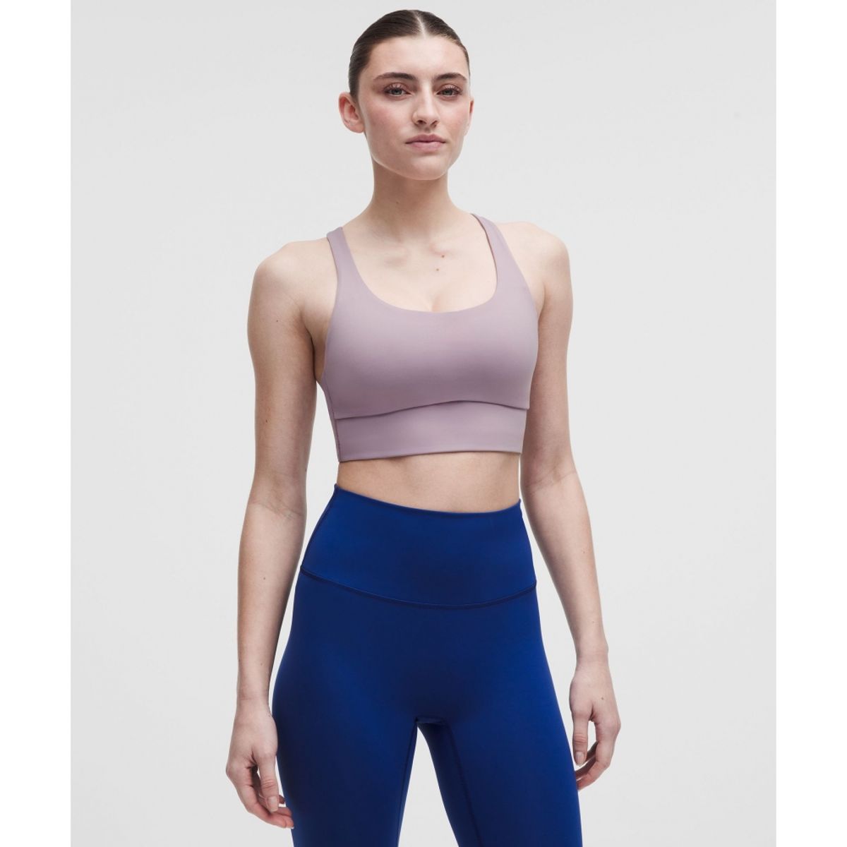 룰루레몬(LULULEMON) 에너지 롱라인 브라 미디엄 서포트, B–D컵 *에볼브