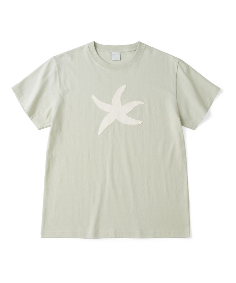 TCM vintage starfish T (light green)
