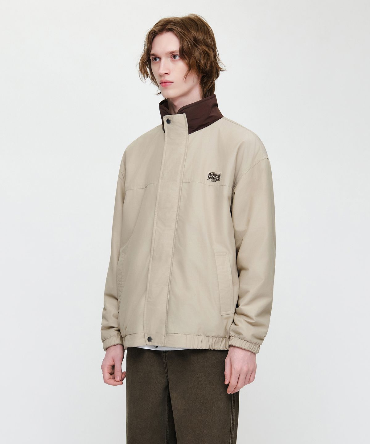 마리떼 프랑소와 저버(MARITHÉ + FRANҪOIS GIRBAUD) REVERSIBLE SAILING JACKET beige