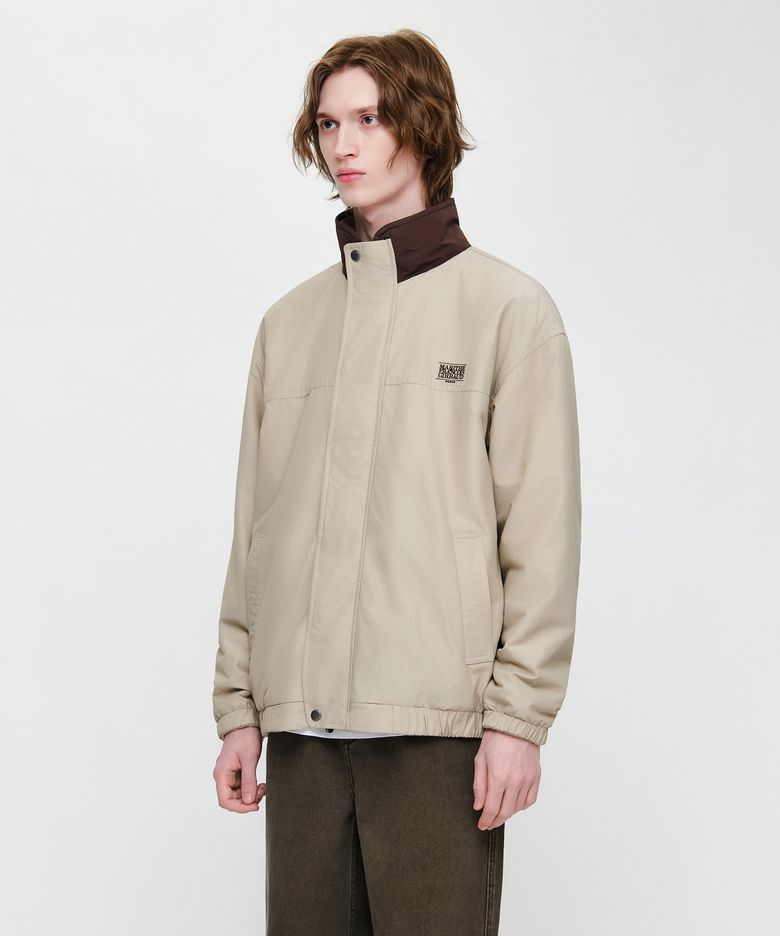 REVERSIBLE SAILING JACKET beige