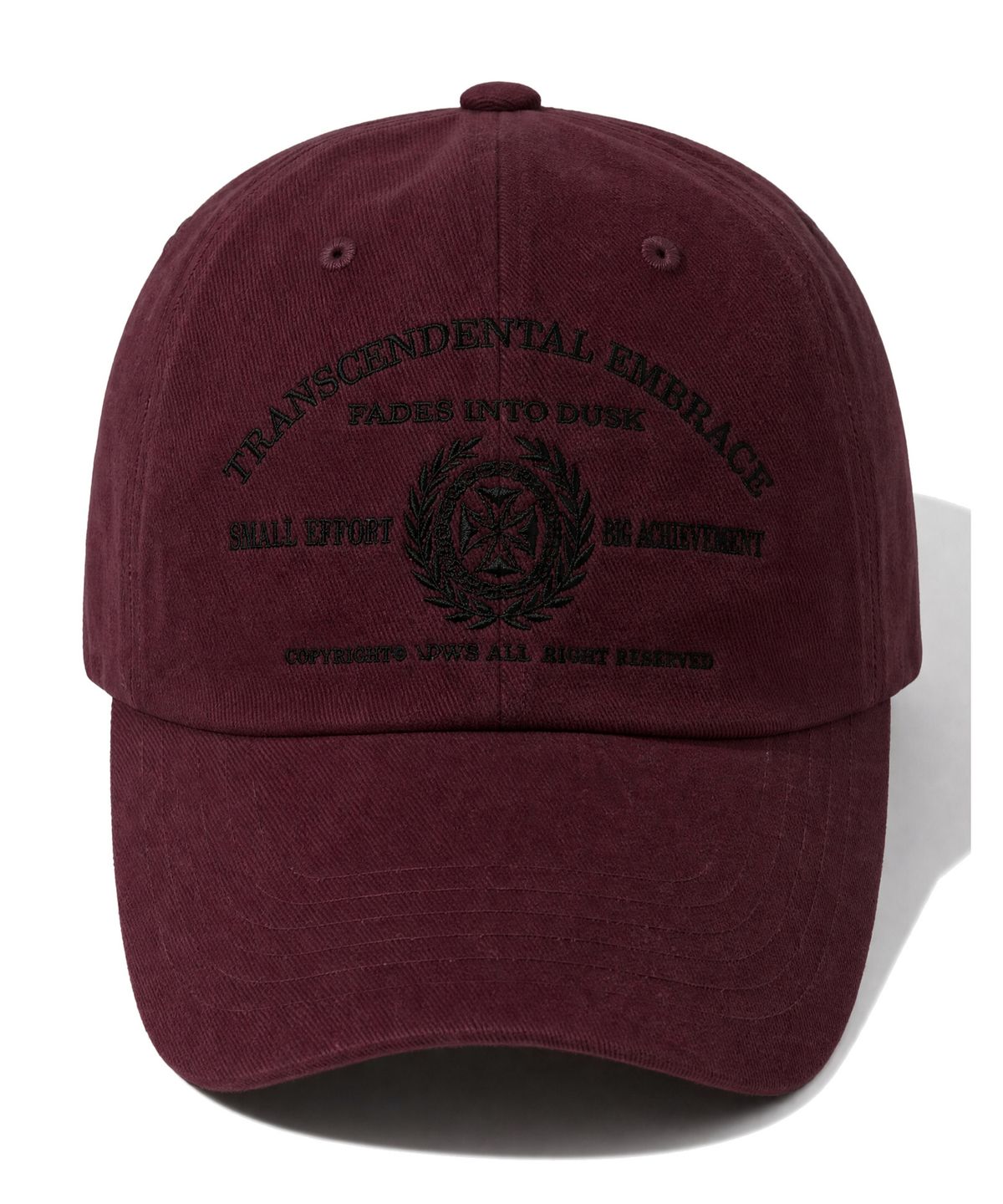 아이돈워너셀(IDWS) Saga Leaf Maxi Cap Burgundy