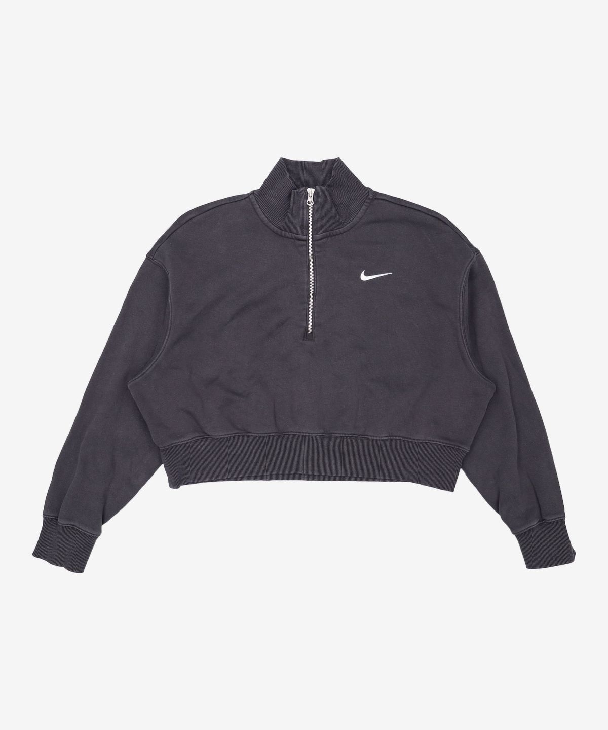 나이키(NIKE) 스포츠웨어 피닉스 플리스 풀집 크롭 W - 블랙:세일 / DQ5768-010 95